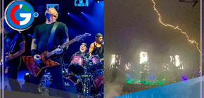 Rayo cae en pleno concierto de Metallica en Alemania