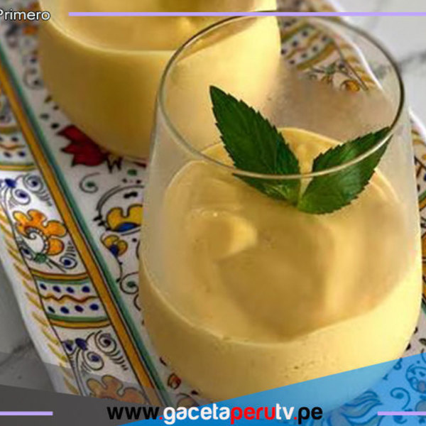 Prepara un delicioso Mousse de Maracuyá
