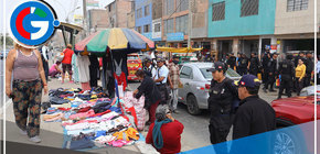 Operativo en Comas: Exhortan a Comerciantes Informales a Retirarse de Zona en Reconstrucción