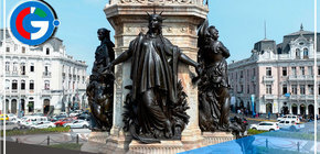 Entregan la Plaza Dos de Mayo totalmente renovada