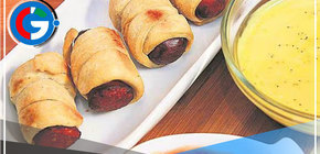 Aprende a cocinar unos Enrollados de hot dog