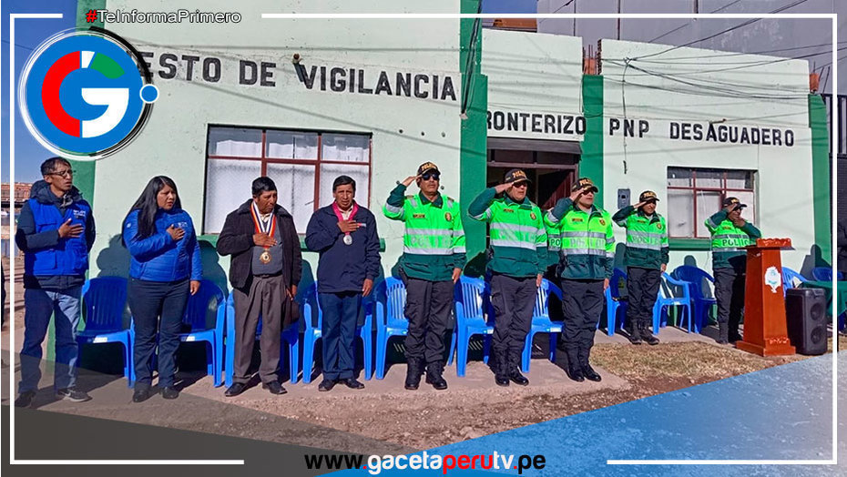 Puno: Inauguran centro de videovigilancia y control digital en zona de Desaguadero
