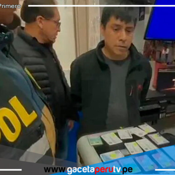 SJM: Detienen a banda dedicada a la falsificación de documentos de identidad