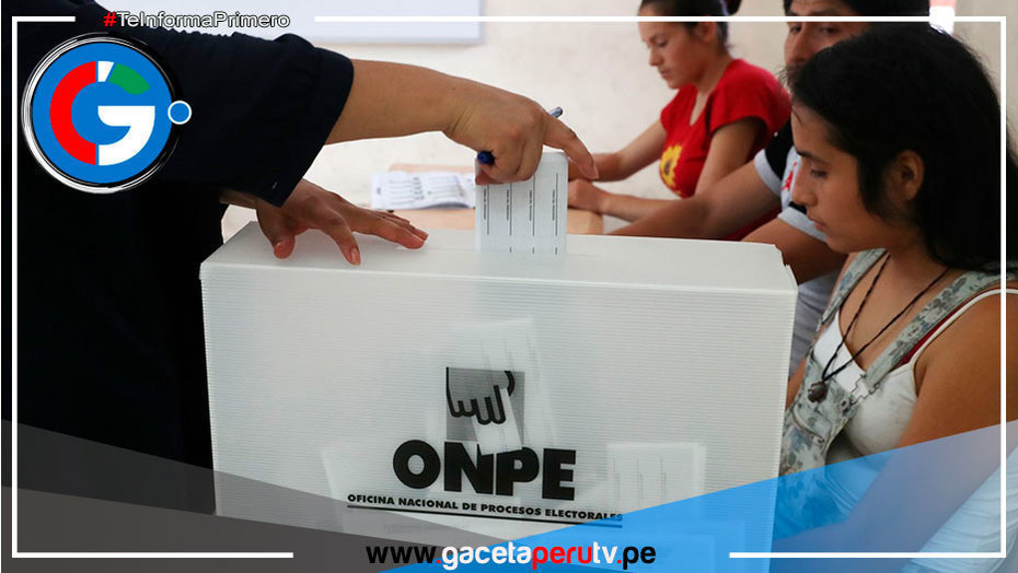 Este es el cronograma para consulta de autoridades regionales y ediles