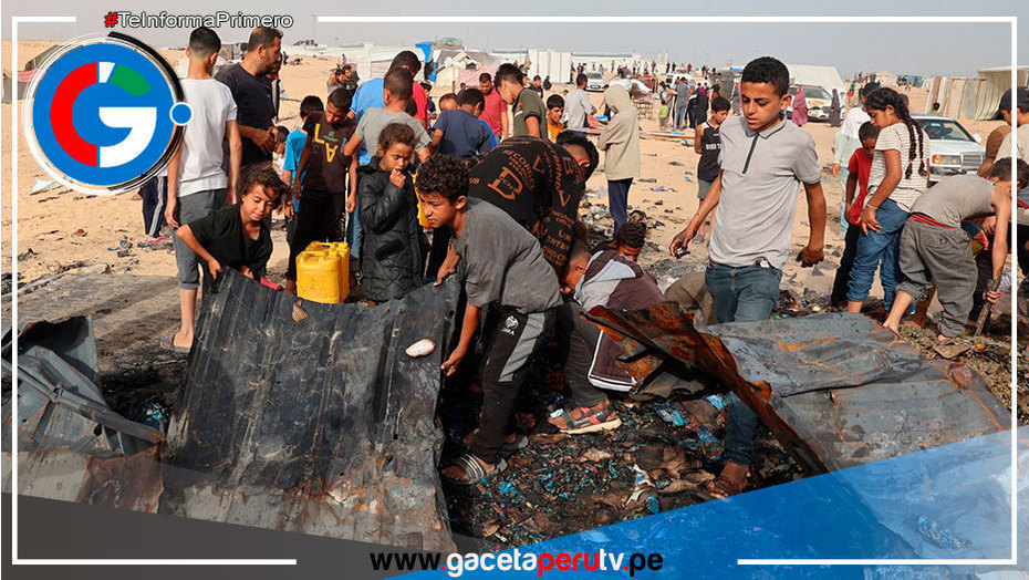 Bombardean ciudad de Gaza y ataca centro y sur del enclave tras 255 días de guerra