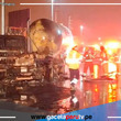 Camiones cisterna cargados de combustible se incendian tras choque en Chilca
