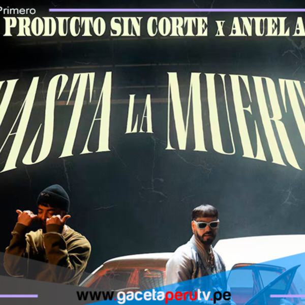 Colaboración de Anuel AA y Sin Corte llega al segundo lugar a nivel global