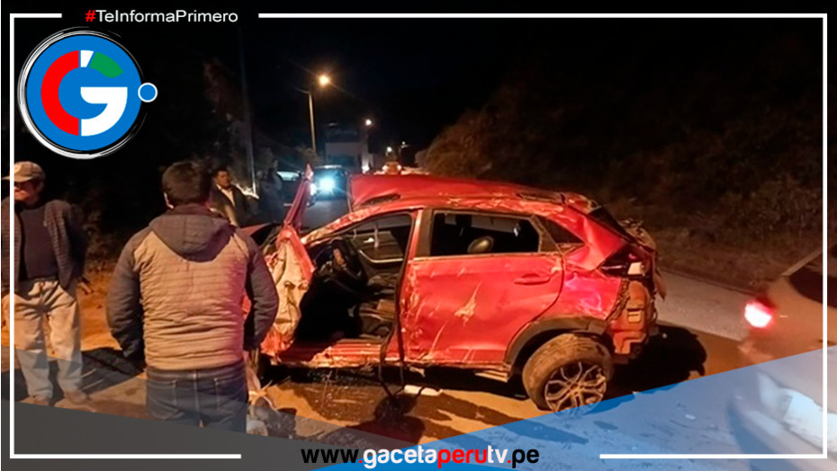 Un comunicador y una periodista pierden la vida en accidente de tránsito en Cusco