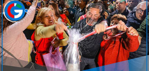 Mensaje de alcalde Ulises Villegas en inauguración de nuevas calles y áreas verdes en Comas