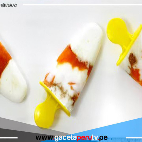 Prepara unos deliciosos polos de albaricoque y yogur griego