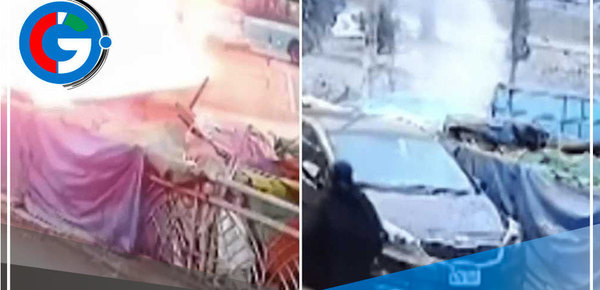 Mujer muere carbonizada en medio de la vía pública