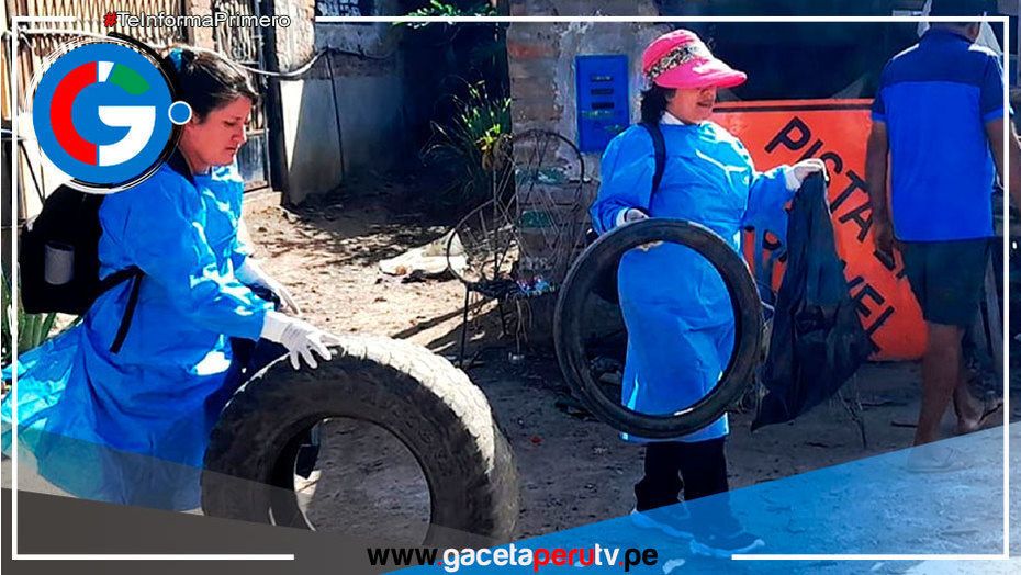 Cajamarca sigue en lucha contra dengue y realiza jornada de recojo de inservibles