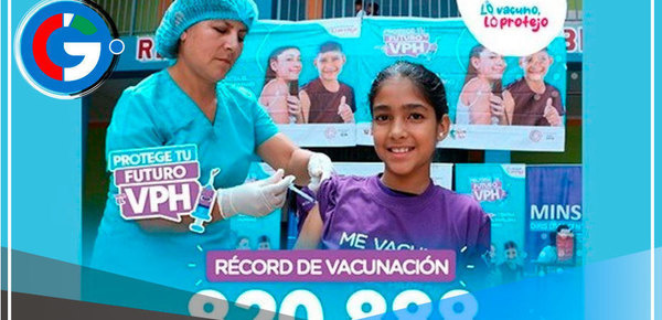 Más de 820,000 menores aseguraron su protección contra el VPH 