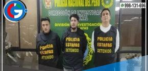 Capturan a banda estafaba con el viaje todo pagado 