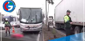 Un hombre muere atropellado por bus turístico