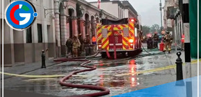  Fuga de gas provoca amago de incendio en churrería