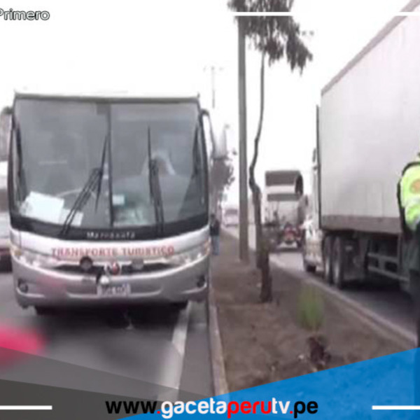 Un hombre muere atropellado por bus turístico