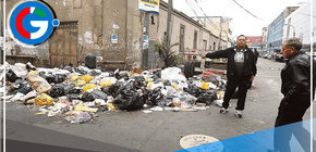 Calles sucias tras despido de trabajadores de limpieza