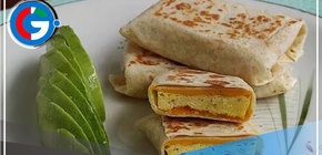 Aprende a cocinar unos deliciosos burritos de huevo y queso