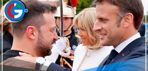 El presidente francés asegura que la libertad es una lucha diaria y anuncia nuevo apoyo militar a Ucrania