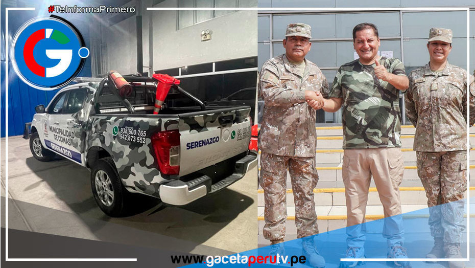 Alcalde anuncia la operatividad de 40 camionetas para la seguridad ciudadana