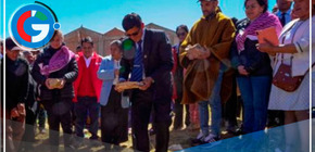 Inauguración de obra educativa en Huánuco