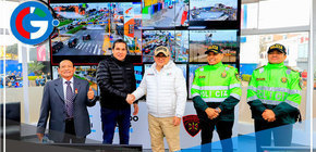 San Miguel: inauguran base policial con 20 cámaras de videovigilancia