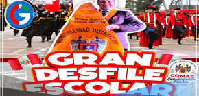 Alcalde de Comas Confirma Desfile Cívico Escolar en la Av. Túpac Amaru