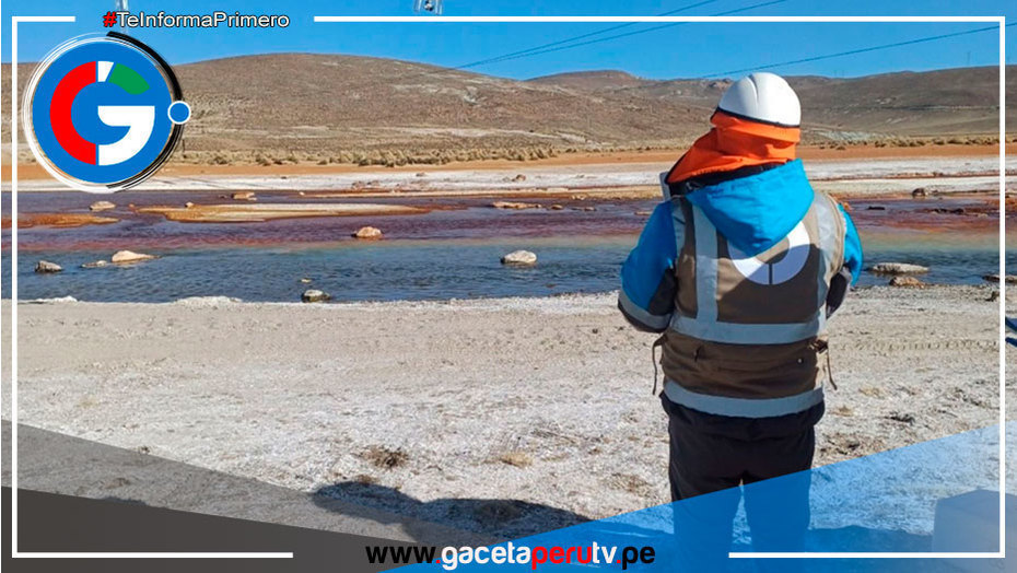 Moquegua: Inician supervisión por cambio de coloración en el río Coralaque