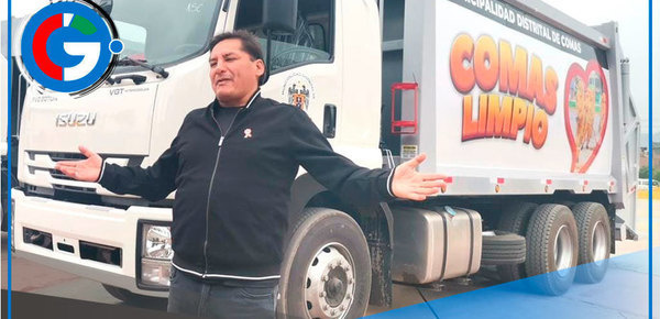 Comas Estrena Cinco Compactadoras para Recolección de Residuos