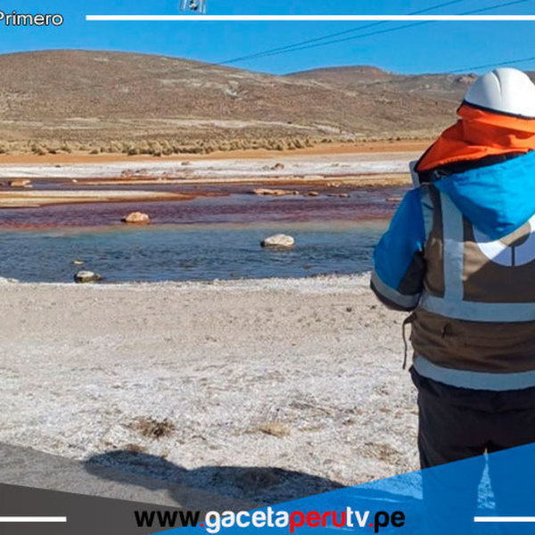 Moquegua: Inician supervisión por cambio de coloración en el río Coralaque 