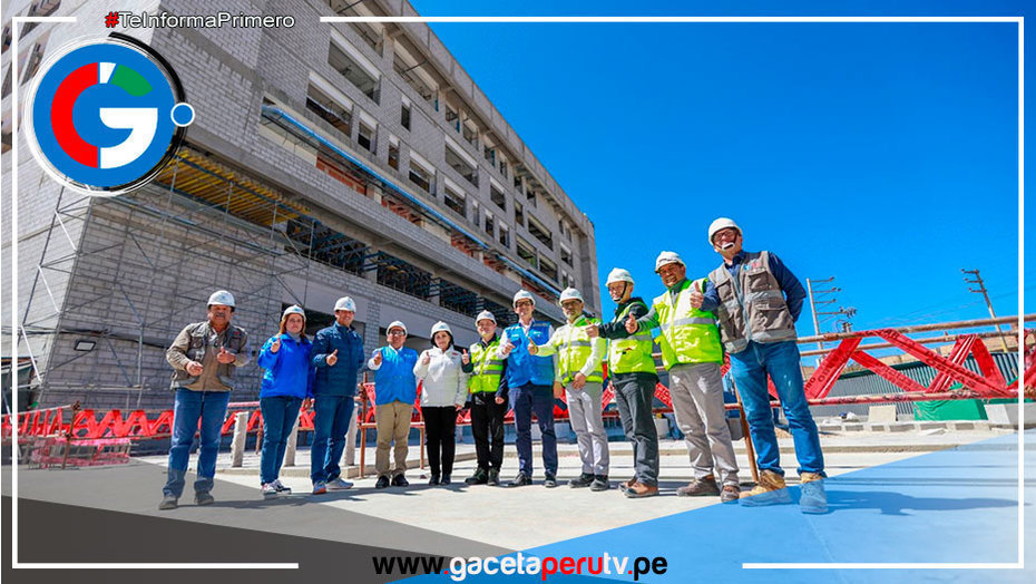 Construcción de hospital especializado de Cajamarca tiene avance de 55%
