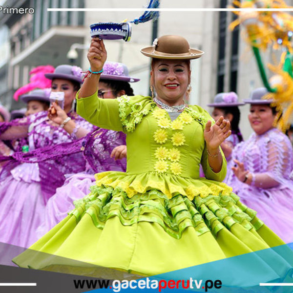 Pasacalle con más de 500 danzantes recorrió el centro histórico de Lima 