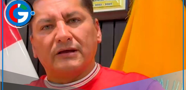 El alcalde de Comas, Ulises Villegas Rojas, presenta un mensaje contundente a la presidenta de la República, Diana Boluarte