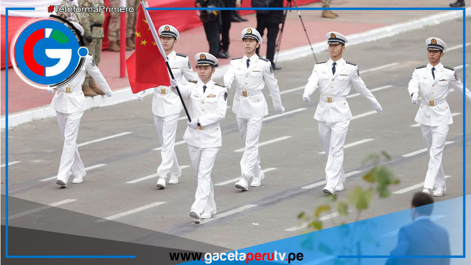 Delegaciones extranjeras deslumbran en el aniversario de la Independencia del Perú