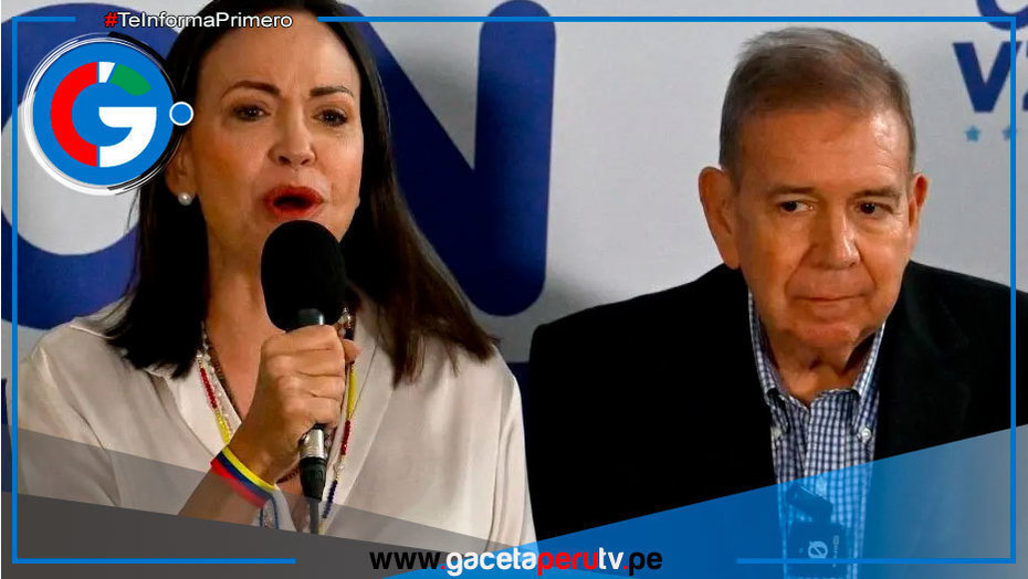 María Corina afirma que tienen el 73.20 % de las actas que respaldan la victoria de González