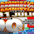 Comas lanza Amnistía Tributaria hasta el 31 de julio