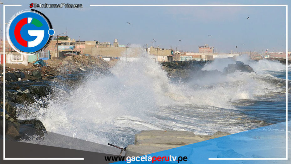 Oleajes ligeros a moderados ocurrirán en todo el litoral hasta el 9 de julio