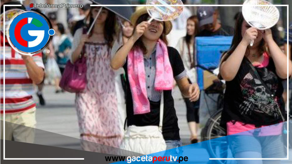 Ola de calor en Japón