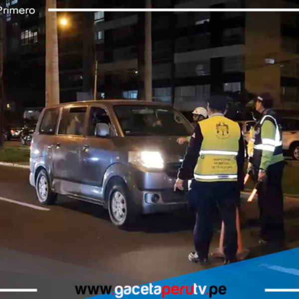 Seis conductores informales fueron intervenidos en San Isidro