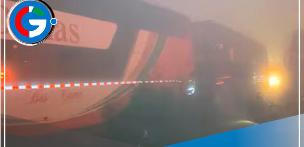 Huaral: choque múltiple en la variante de Pasamayo deja dos muertos