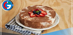 Cocina una rico Cheesecake Marmoleado