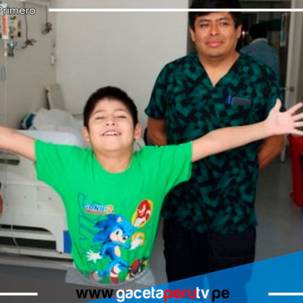 Niño de 9 años recupera su salud tras grave accidente abdominal 