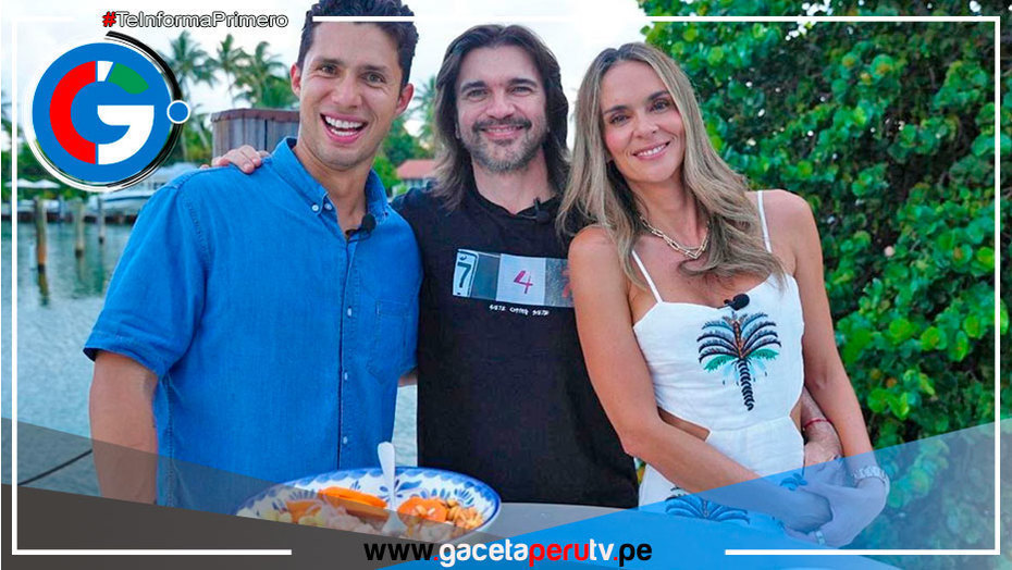 Juanes sorprende al preparar un ceviche en Miami