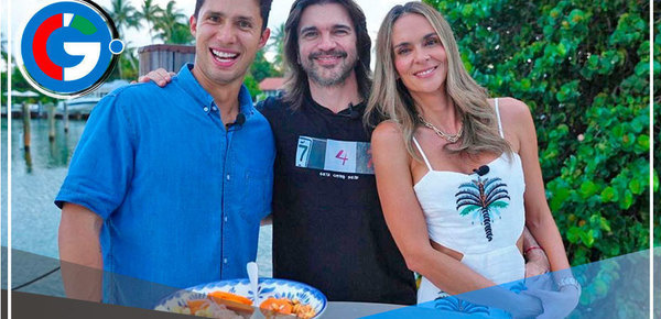 Juanes sorprende al preparar un ceviche  en Miami