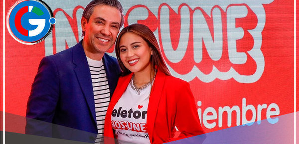 Amy Gutiérrez y Álvaro Rod juntos en el himno Teletón 2024 