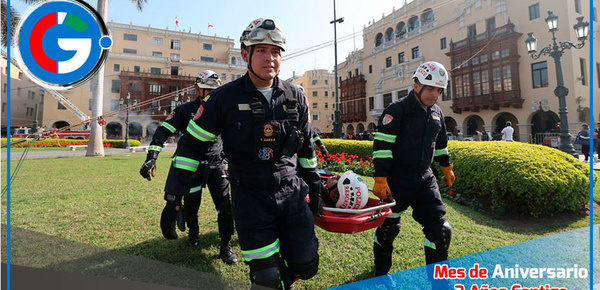 Lima y Callao participan en simulacro nacional de sismo y tsunami de magnitud 8.8