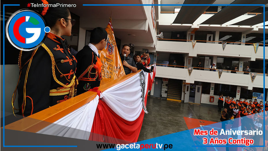 Alcalde de Comas reconoce a campeones escolares del Inter Escolar 2024
