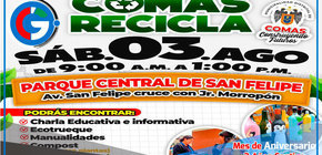 Lanzan Campaña Ambiental "Comas Recicla"