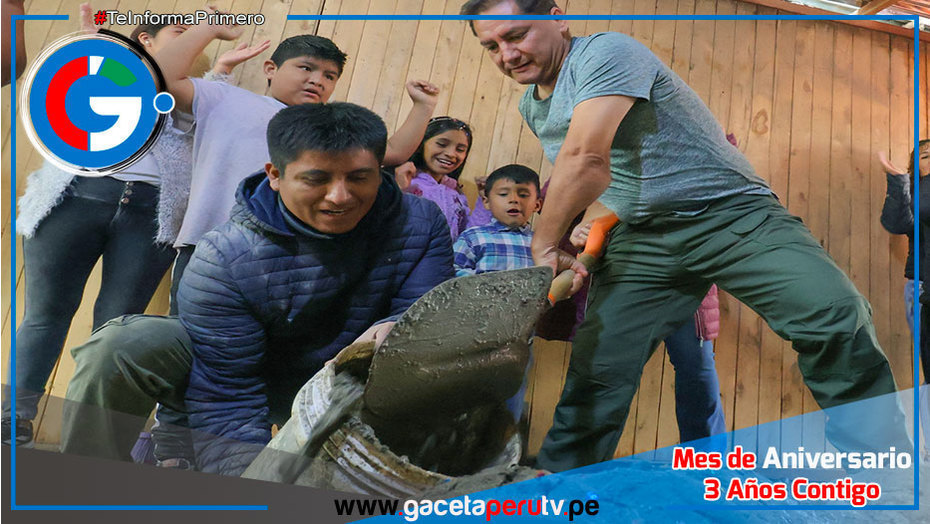 Alcalde de Comas lidera faena comunal en partes altas del distrito